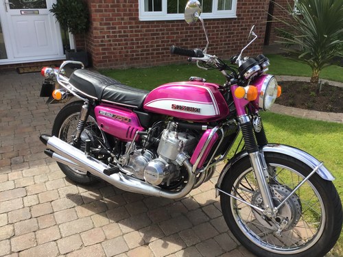 1972 Suzuki Gt750J in Candy lavender - NOW SOLD For Sale