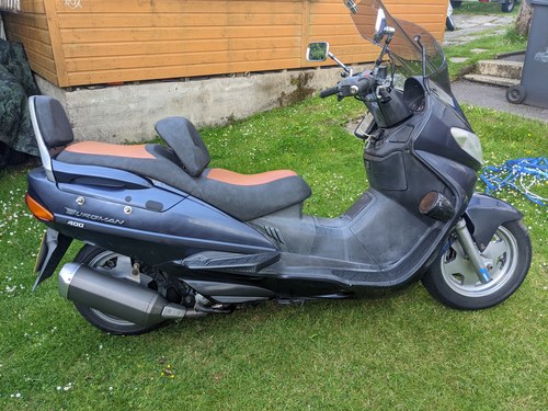 2001 Suzuki 400cc burgman scooter
