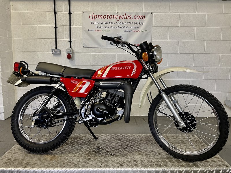 SUZUKI TS125, 1985, 6062 MILES