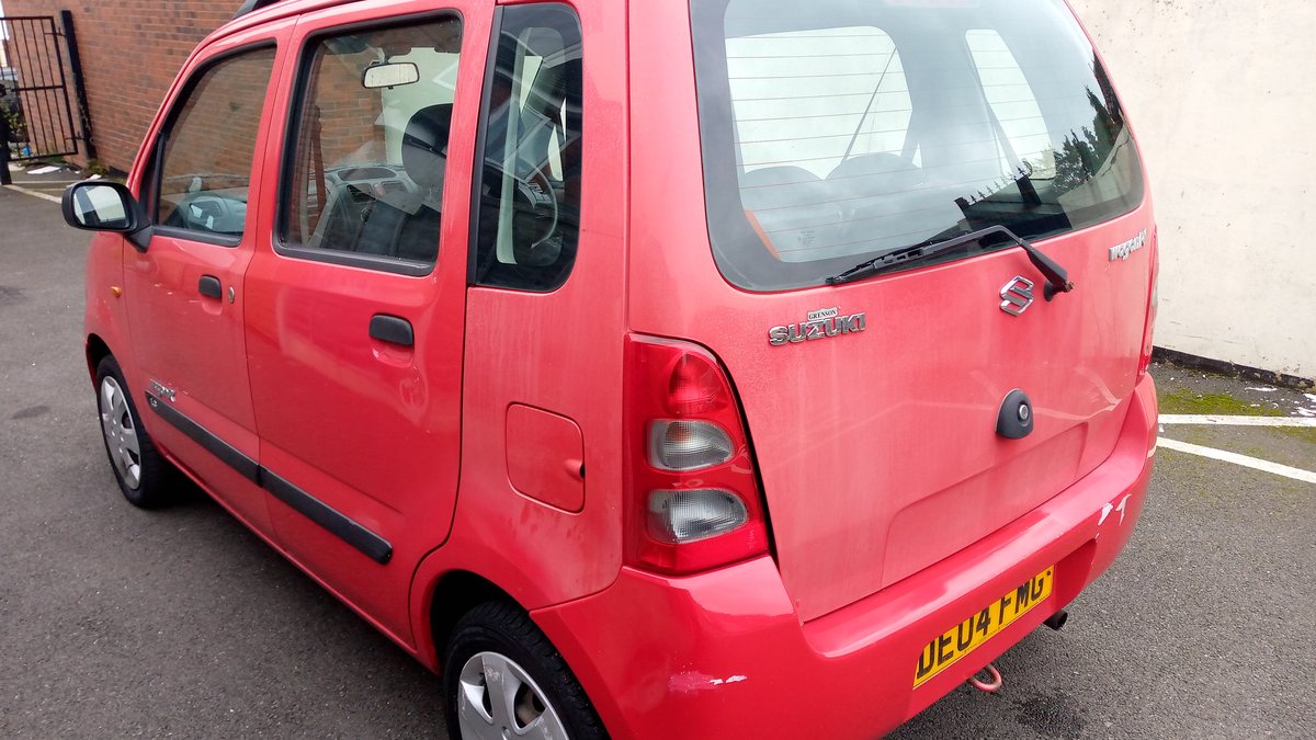 2004 Suzuki Wagon R+ Red Automatic, 4 speed Right Hand Drive in ...