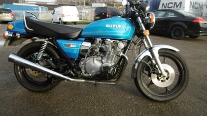 Suzuki GS 850. Very original and rare.
