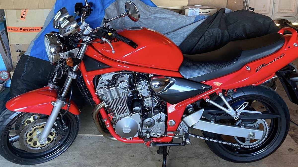 2000 Suzuki GSF Bandit 600 Red Manual, 5 speed in Reading, United ...