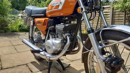 SUZUKI GT125 1974 HISTORIC VEHICLE