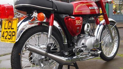 1976 Suzuki AP50 Genuine UK Pedal Moped, Show Condition.