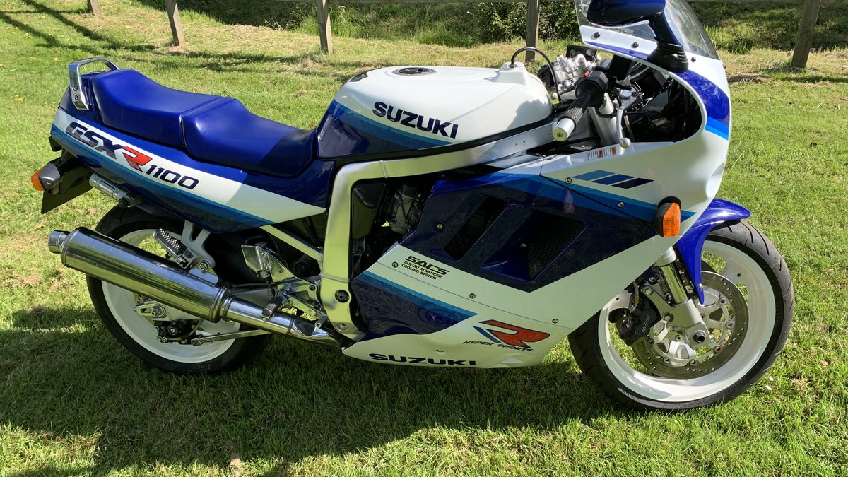 1989 Suzuki GSX 1100 Blue Manual, 6 speed in Basingstoke, United ...