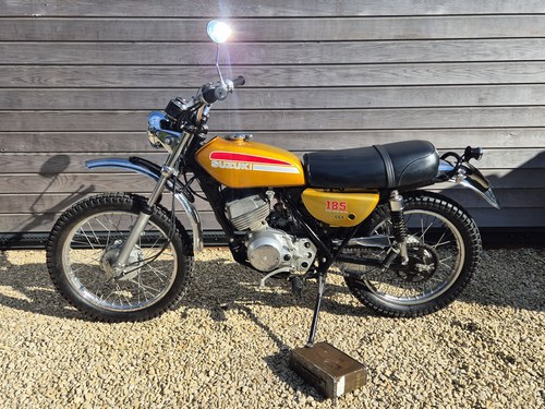 1975 Suzuki TC 185 -Rare low ratio gearing shifter & E start