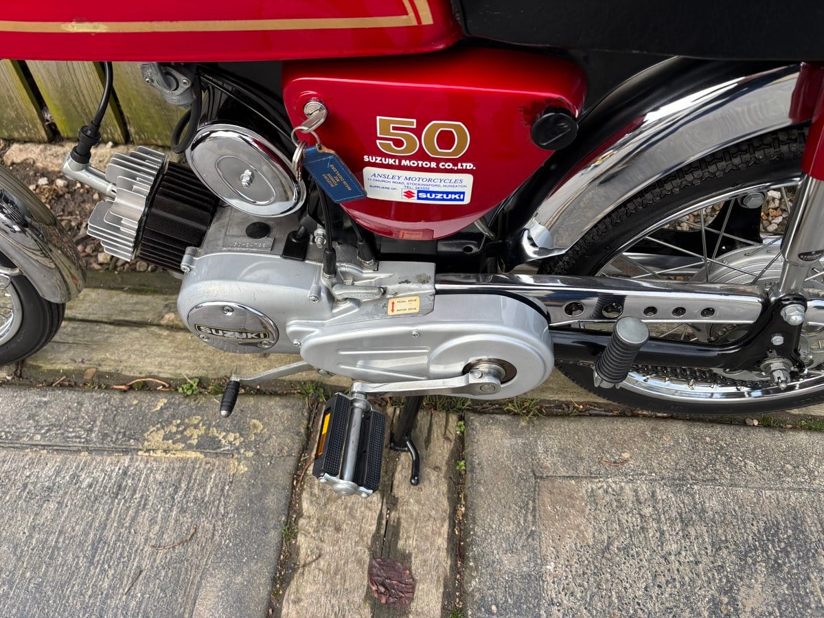 Ap50 1977 Suzuki AP50 Red Manual in United Kingdom - For Sale | Car & Classic