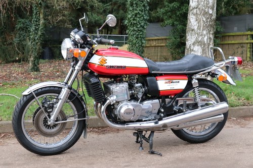 Suzuki GT750 L fully Restored. SOLD