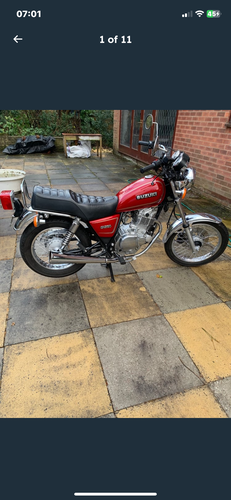 1996 Suzuki GN 250 collectors classic