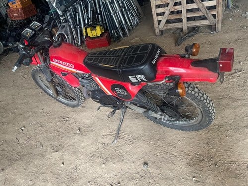 SUZUKI TS 125 ER 21 - 1986 A vendre