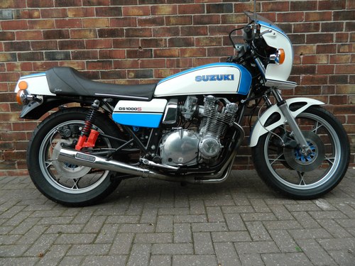 1980 Suzuki GS 1000 S "Wes Cooley" Factory Replica