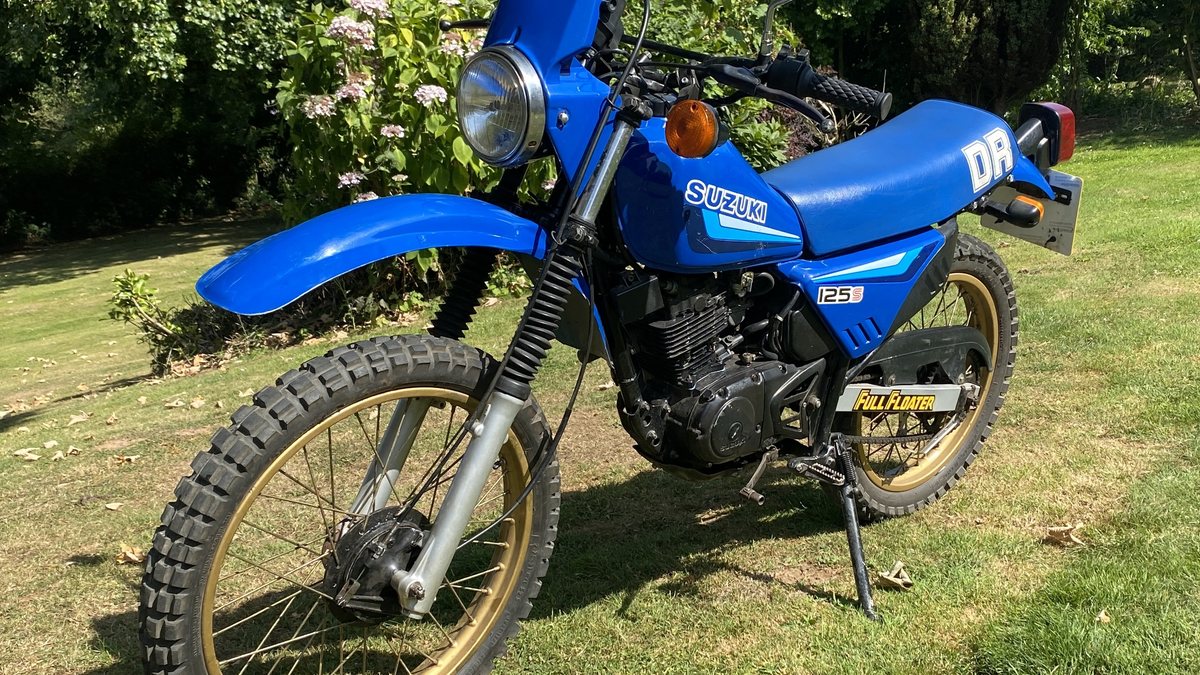 Suzuki Rd 125 1983 Suzuki DR 125 Blue Manual, 5 speed in Exeter, UK, United Kingdom ...