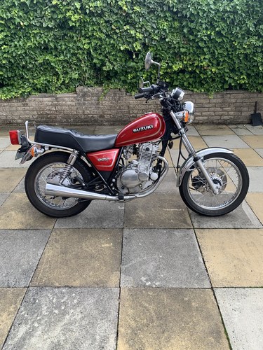 1996 Suzuki GN 250 fast becoming a classic.