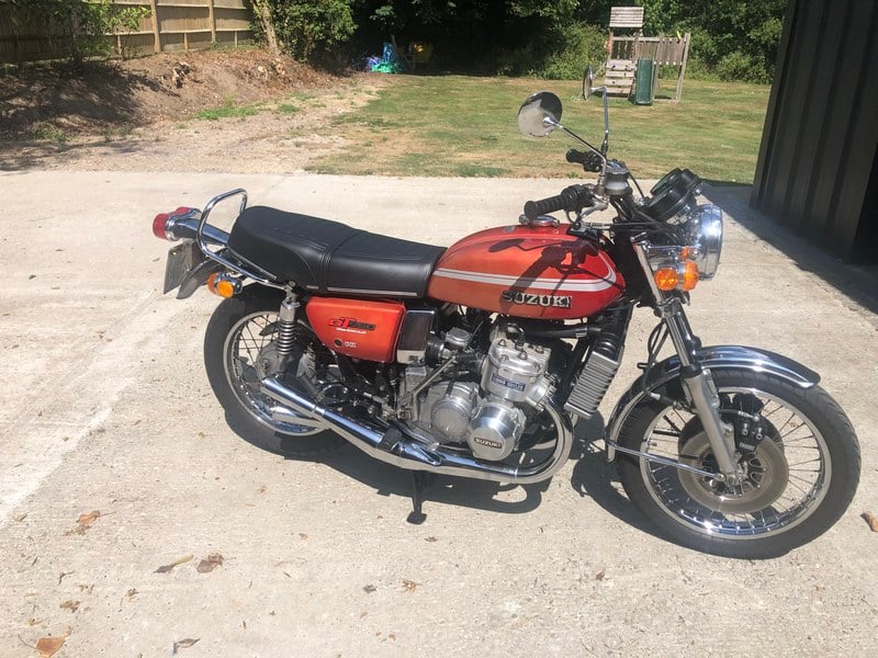 Suzuki Gt750a Suzuki Gt750 Restoration Two Stroke Suzuki 750 Water