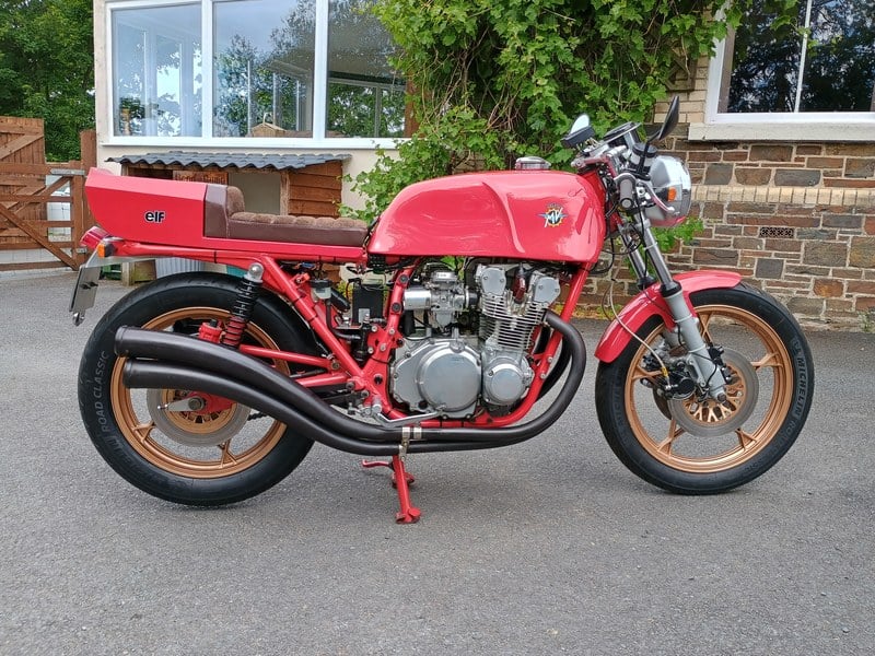 1983 Suzuki 550 based Agostini MV Aguster recreation