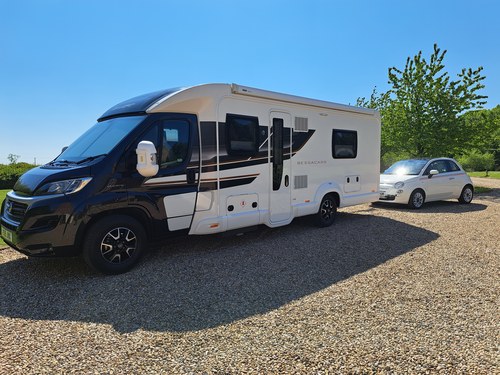 SWIFT BESSACAR 574 AND TOW CAR! CLASSIC CAR P/EX CONSIDERED.