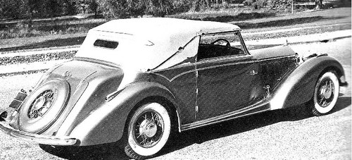 1938 Talbot Lago T23 Cabriolet 4 liter A vendre