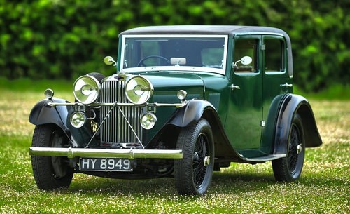 1933 TALBOT LONDON AW 75 SHORT CHASSIS SALOON SOLD