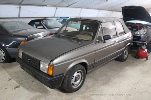 1983 TALBOT Samba Cabrio For Sale by Auction