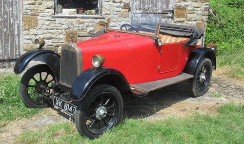 1922 TALBOT 8/18HP TOURER WITH DICKEY For Sale by Auction