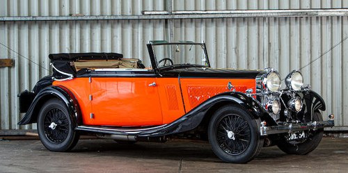 1934 TALBOT AV105 THREE POSITION DROPHEAD COUPÉ For Sale by Auction