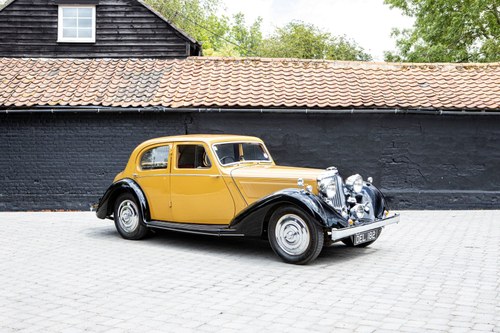 1936 Talbot 3½ Litre Speed Saloon Coachwork by Darracq For Sale