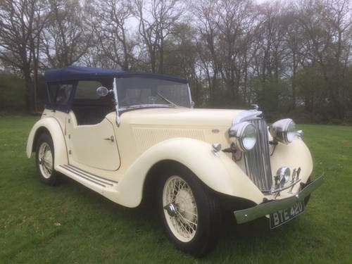 1936 Talbot Ten Sports Tourer for sale in Hampshire... SOLD