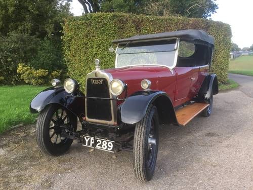 1926 Talbot 10/23 Four Seat Tourer - for sale in Hampshire.. SOLD