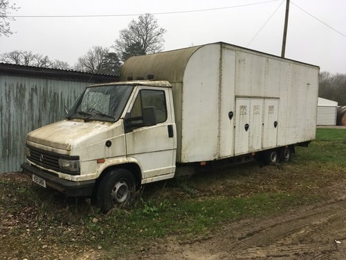 TALBOT CAR TRANSPORTER PROJECT WITH ALKOA REAR END For Sale
