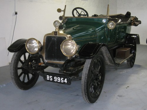 1914 Talbot 15/20hp Four Seat Tourer Type 4-CB For Sale by Auction