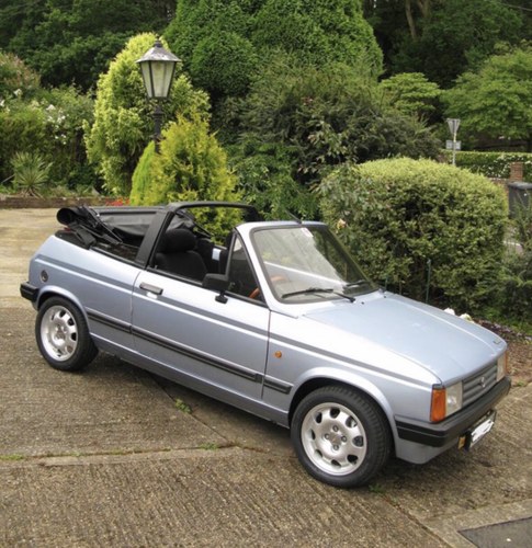For loan only! 1984 Talbot Samba Cabriolet.