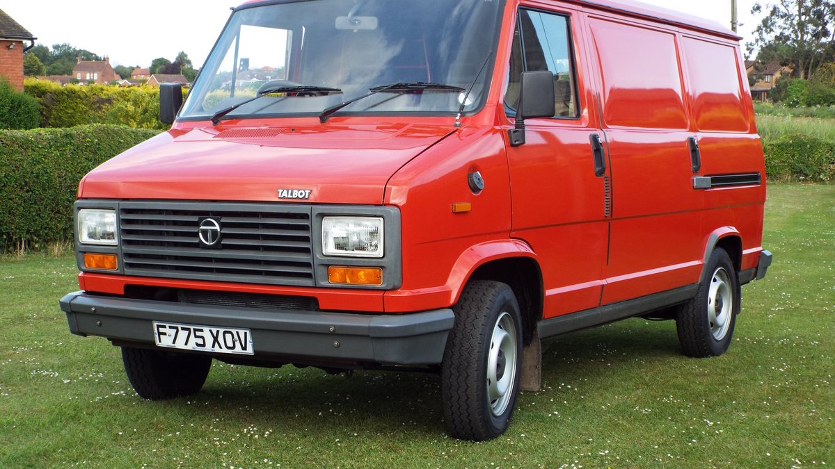 1988 Talbot Express Red Manual, 5 speed Right Hand Drive in Skegness ...