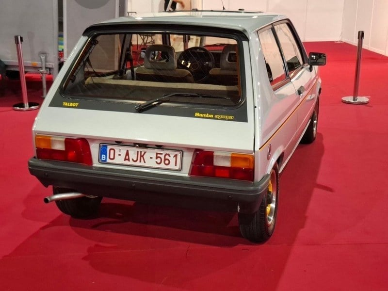 1986 Talbot Samba - 2 1986 Talbot Samba - 2