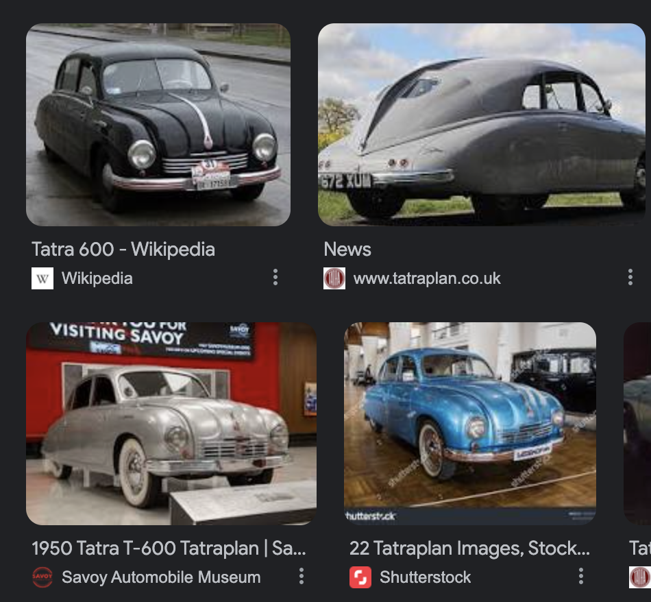 1949 Tatra Tatra 600