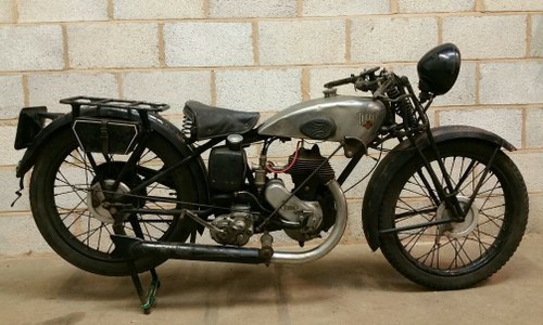 1934 TERROT PUO UTILITAIRE 250cc PROJECT WITH NICE PATINA For Sale