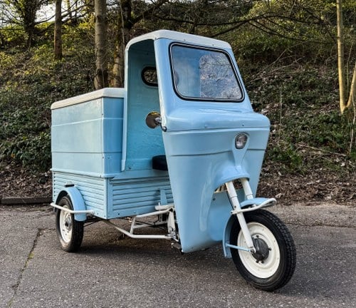 1956 TESTI BAGAGLINO B1 50cc * RARE MOPED TRIKE * TUK TUK En Venta