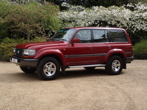 1997 One Owner from new Toyota Land Cruiser Amazon 80 Series For Sale