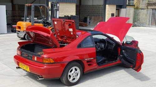 1990H Toyota MR2 GT Tbar One of the best available In vendita