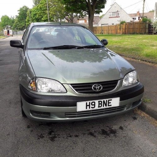 2002 Toyota Avensis Vermont at Morris Leslie Auctions 18th August For Sale by Auction