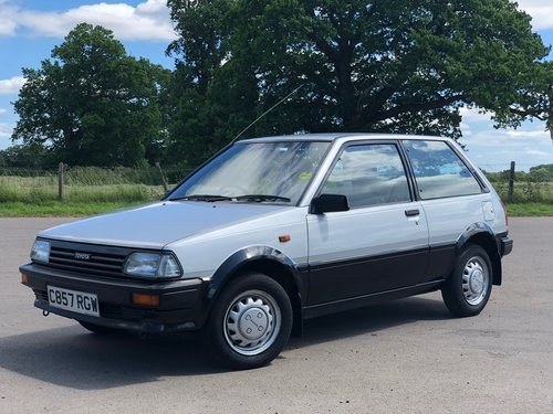TOYOTA STARLET 1985 / 1 OWNER / FSH / IMMACULATE / For Sale