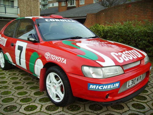 1993 Toyota 1.3 Corolla World Rally Replica ideal promotional car SOLD