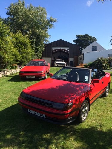 1988 —NOW SOLD — Toyota Celica GTi twincam  Convertable For Sale
