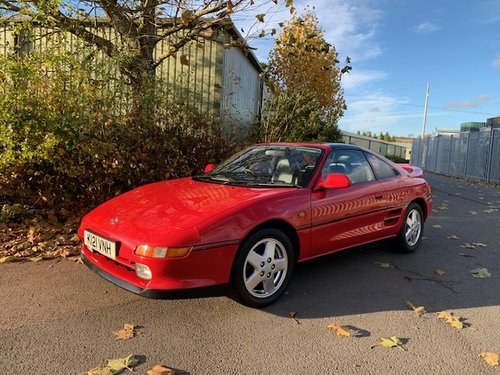 1992 Toyota MR2 GT-I 16 T-Bar stunningly presented For Sale by Auction