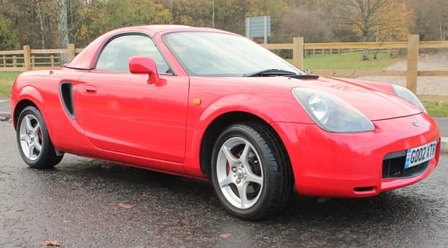 2002 Toyota MR2 Roadster 1.8 VVTi With factory hard top SOLD