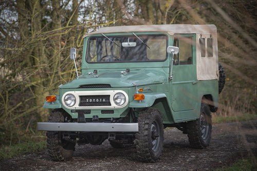 1971 Toyota Landcruiser FJ40 - Fully Restored RHD- on The Market For Sale by Auction