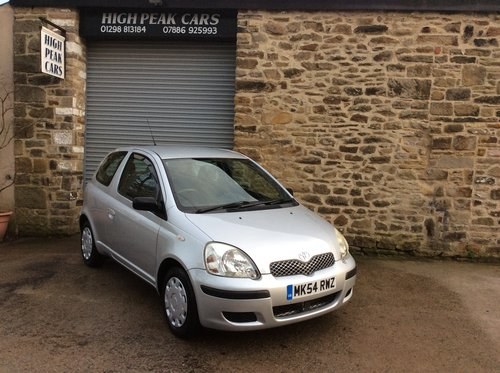 2004 53 TOYOTA YARIS 1.0 VVTI T3 3DR AUTOMATIC 49601 MILES. For Sale