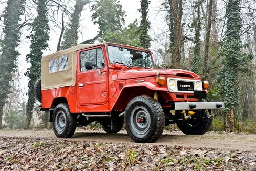 1984 Toyota Land Cruiser BJ 46 pick-up 8 places - No reserve For Sale by Auction
