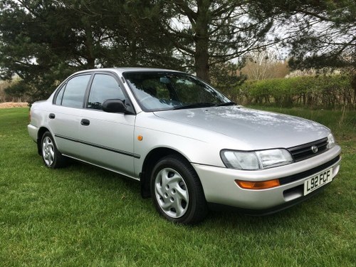 1993 Toyota Corolla 1.6 16v GLI Stunning condition For Sale by Auction