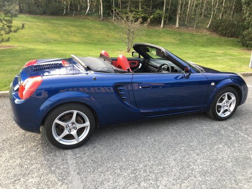 2005 Toyota MR2 Roadster with FSH and Low Mileage In vendita