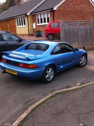 MR2 1992 gt t-bar. Leather. air-con. 77,600 miles. SOLD